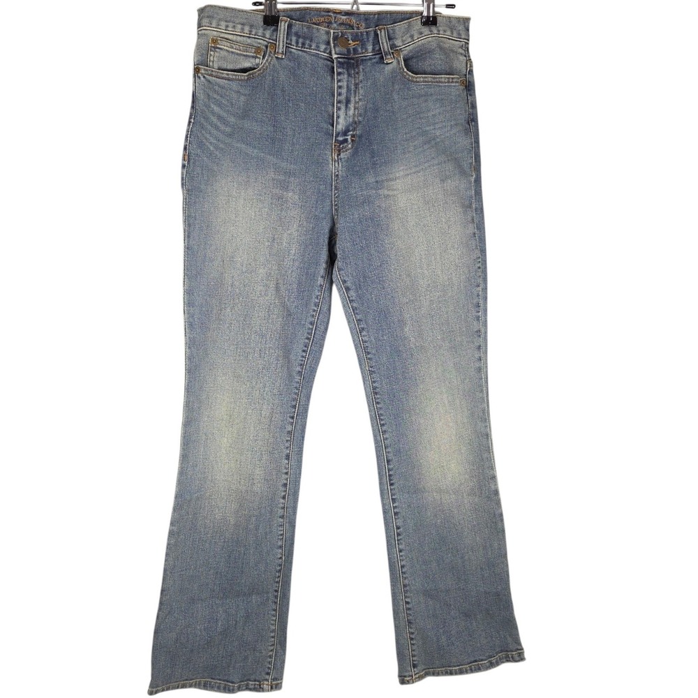 Ralph‎ Lauren Jeans Womens 10 Blue Denim Classic Bootcut Mid Rise Stretch Casual